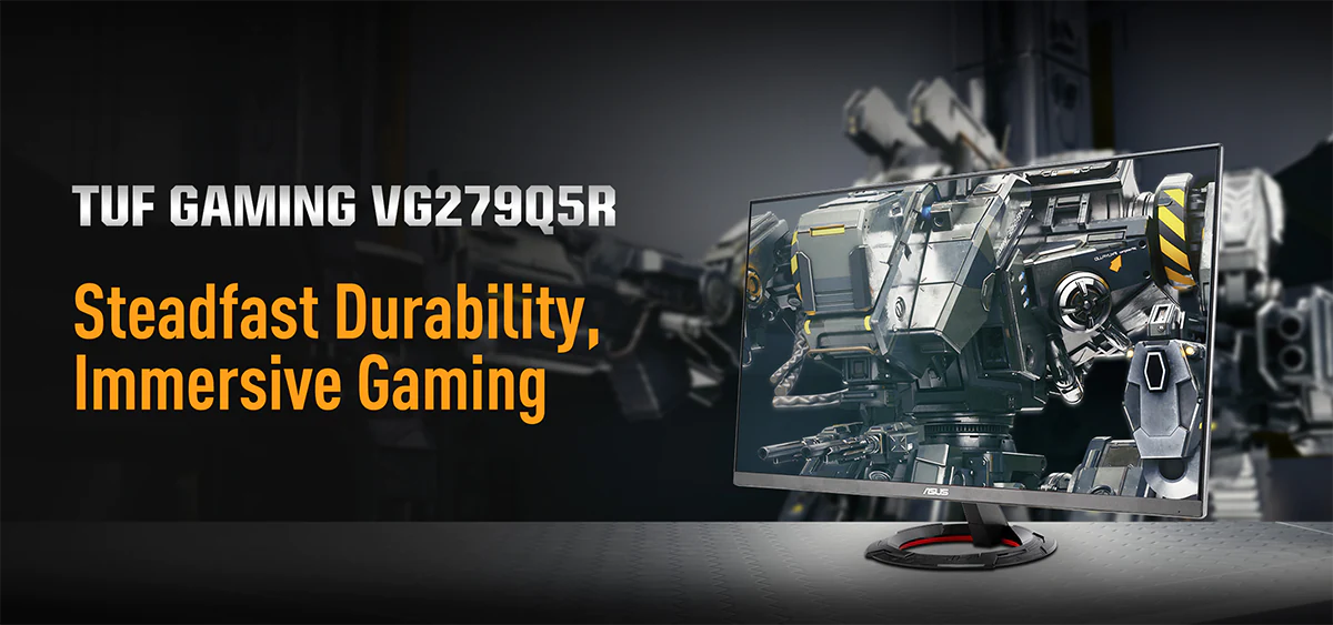 ASUS TUF Gaming Series 5 - VG279Q5R 27-inch Full HD 200Hz Fast IPS Gaming Monitor ASUS TUF Gaming Series 5 - VG279Q5R 27-inch Full HD 200Hz Fast IPS Gaming Monitor